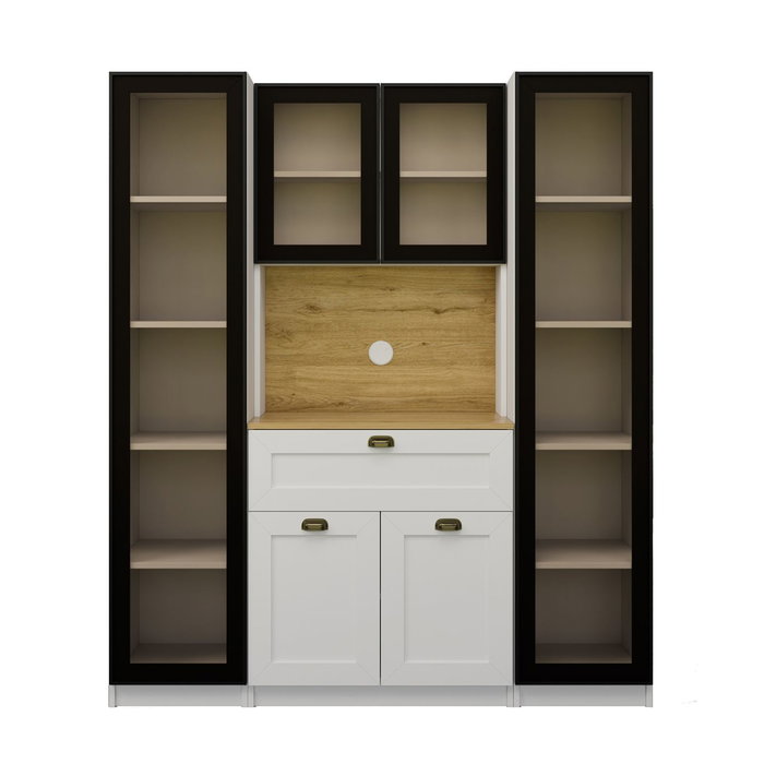 Hanah Home Nero Duo 1600-223 Puesto de Café Blanco